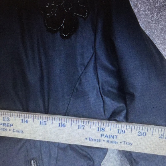 Guess Puffer Down Coat with black floral appliqué - Picture 9 of 12